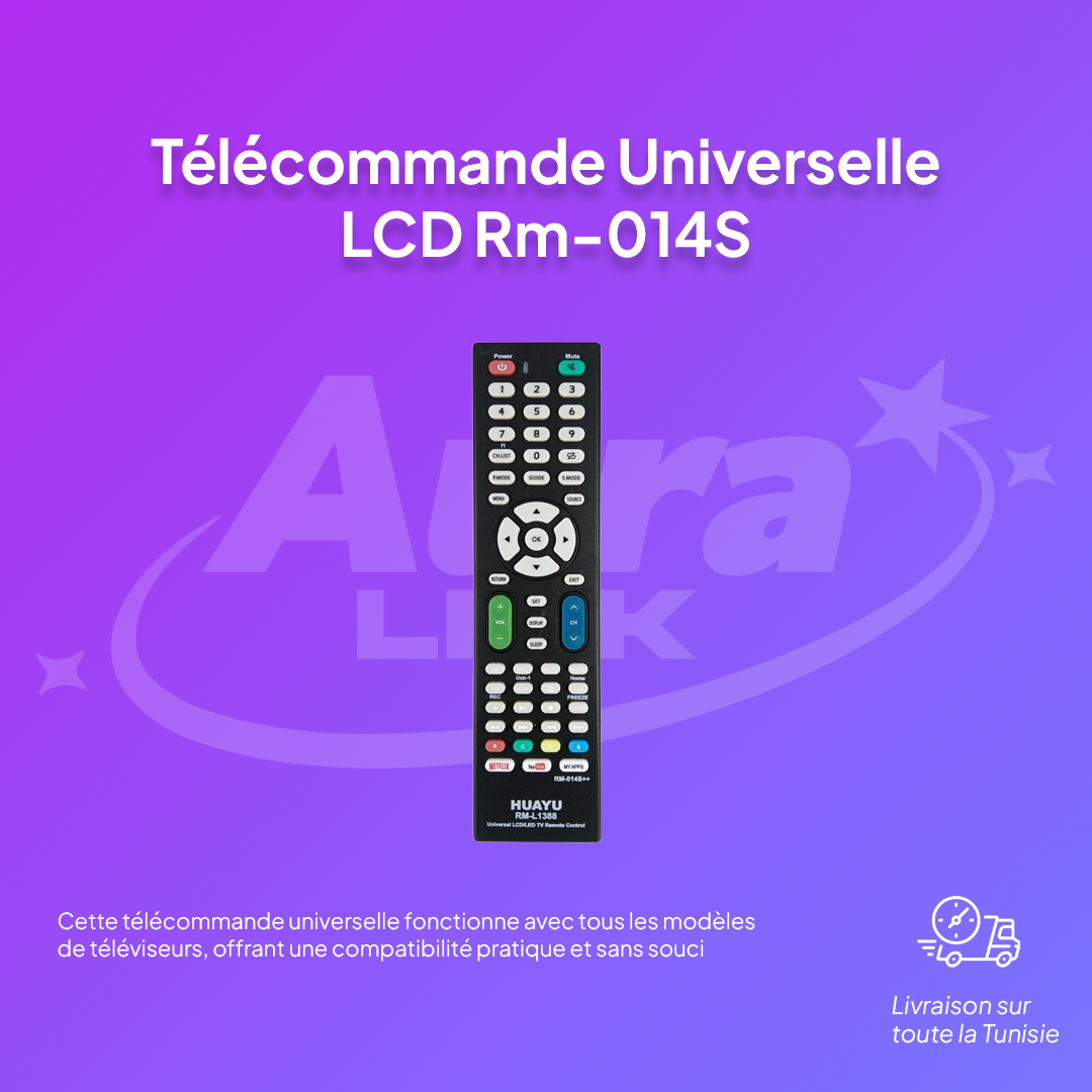 Télécommande Universelle LCD Rm-014S