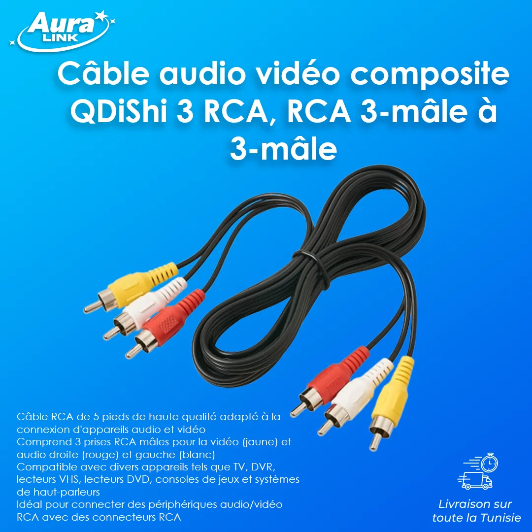 Câble  RCA  RCA