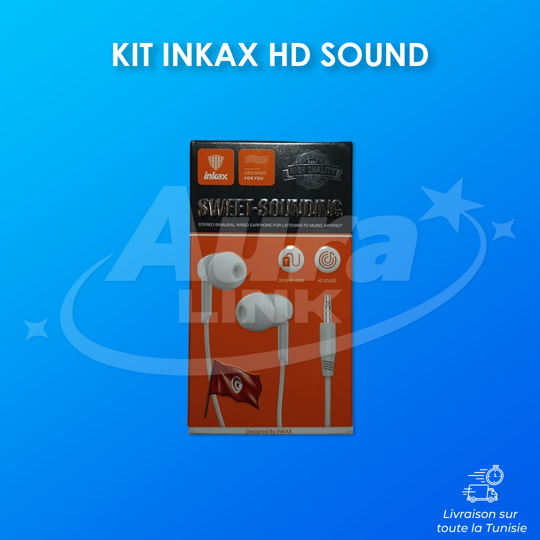 Ecouteur Inkax EA01 – Blanc